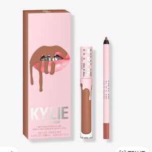 Kylie Jenner Matte Liquid Lipstick & Lip liner ( Color Is 703 Dolce K Nude)